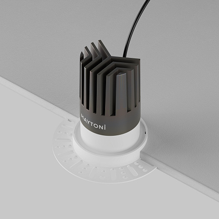 Светильник встраиваемый светодиодный Maytoni Dip DL121-15W-3K-TRS-W