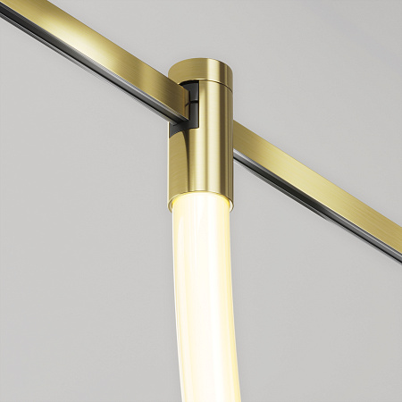 Трековый однофазный магнитный светодиодный светильник Maytoni Flarity Tau TR154-1-27W3K-BS Трековый однофазный магнитный светодиодный светильник Maytoni Flarity Tau TR154-1-27W3K-BS