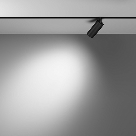 Трековый однофазный светодиодный светильник Maytoni Exility Focus LED TR032-2-5W4K-M-B