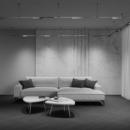 Трековый магнитный светодиодный светильник  Maytoni Flarity Points TR150-1-12W3K-M-BS