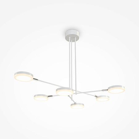 Люстра светодиодная на штанге Maytoni Fad MOD070PL-L48W3K