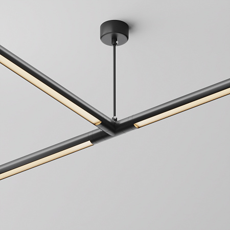 T-образный плоский коннектор для системы с вводом питания Maytoni Shelf CA015TC-P-B