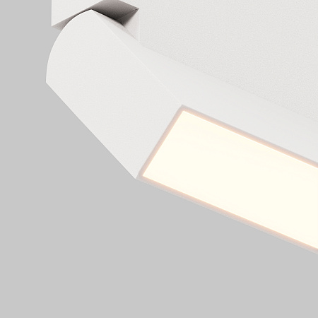 Трековый однофазный светодиодный светильник Maytoni Unity Basis Rot TR223-1-12WCCT-W-W