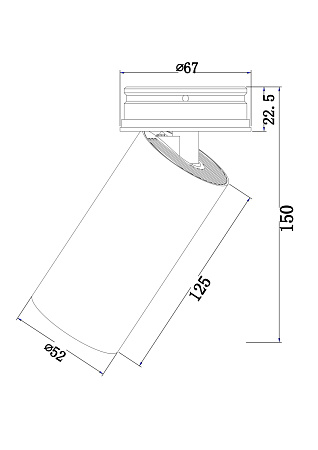 Светильник потолочный светодиодный Maytoni FOCUS LED C057CL-L12W3K