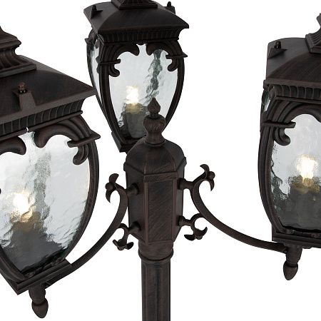 Парковый светильник Maytoni Fleur O414FL-03BZ