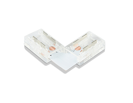 Соединитель угловой L для светодиодной ленты COB 12/24V (2 конт.) 5 шт GS GS6851