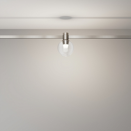 Трековый магнитный светодиодный светильник Maytoni Flarity Bubble TR148-1-3W4K-PT