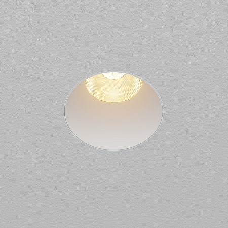 Светильник встраиваемый светодиодный Maytoni Dip DL122-15W-2.7K-TRS-W