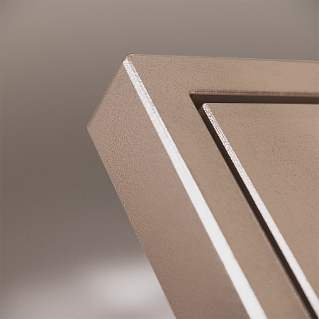 Накладка для розетки с заземлением и защитными шторками, с USB A+C Voltum S70 METAL (платина) VLSM001010 Накладка для розетки с заземлением и защитными шторками, с USB A+C Voltum S70 METAL (платина) VLSM001010