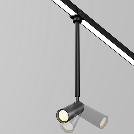 Трековый уличный магнитный светодиодный светильник  Maytoni Elasity Focus O-TR01-2-P-8WB3K