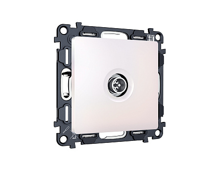 Комплект механизма TV розетки оконечной экранированной 5-1000MHz 3dB Ambrella Volt Alfa MA213005