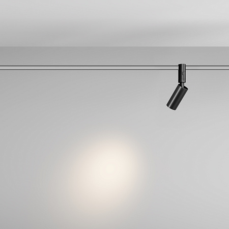 Трековый магнитный светодиодный светильник Maytoni Flexity Focus Led TR201-1-5W3K-M-B Трековый магнитный светодиодный светильник Maytoni Flexity Focus Led TR201-1-5W3K-M-B