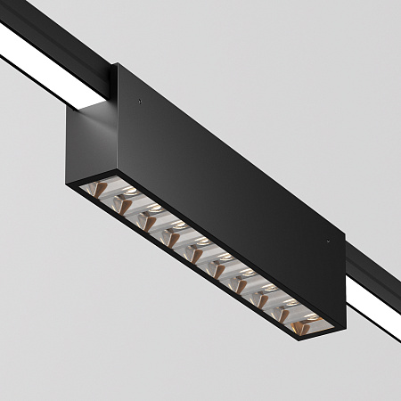 Трековый уличный магнитный светодиодный светильник  Maytoni Elasity Points O-TR01-3-S-20WB3K