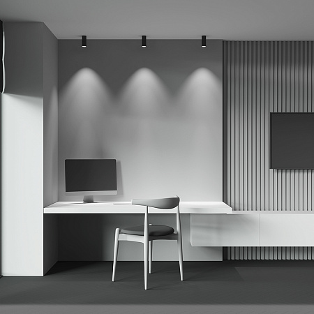 Светильник потолочный светодиодный Maytoni FOCUS LED C056CL-L12B2.7K-W-B