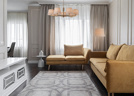 Люстра на штанге Freya Butler FR2057PL-05BG Люстра на штанге Freya Butler FR2057PL-05BG