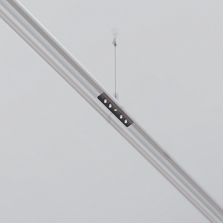 Коннектор прямой для круглого низкопрофильного шинопровода Maytoni Exility TRAM034CI-R-41B