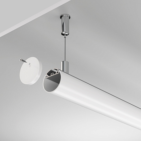 Профиль Maytoni Алюминиевый профиль ALM-D30-S-2M Профиль Maytoni Алюминиевый профиль ALM-D30-S-2M