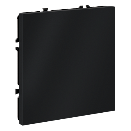 Заглушка VOLTUM S70 с суппортом, (графит) VLS080107