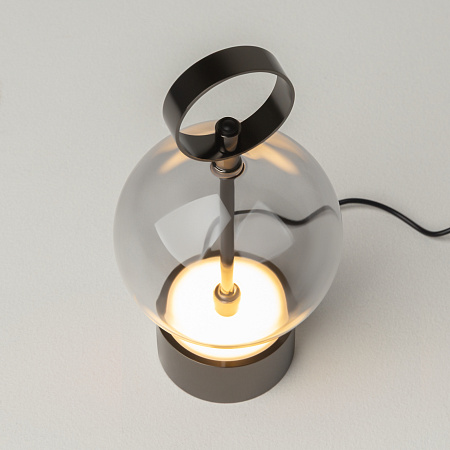 Настольная лампа аккумуляторная Maytoni Double Moon MOD478RL-L3B3K