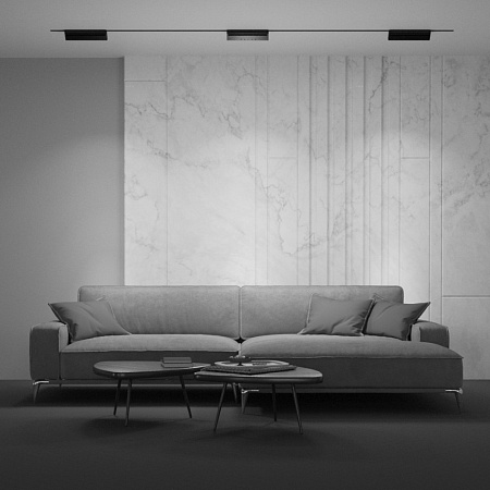 Трековый магнитный однофазный светодиодный светильник Maytoni Basis Rot Gravity TR075-2-20W3K-B