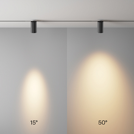 Трековый магнитный светодиодный светильник Maytoni Exility X Focus Led TR243-12W3K-B