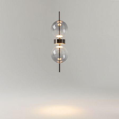 Светильник подвесной светодиодный Maytoni Double Moon MOD478PL-L8B3K Светильник подвесной светодиодный Maytoni Double Moon MOD478PL-L8B3K