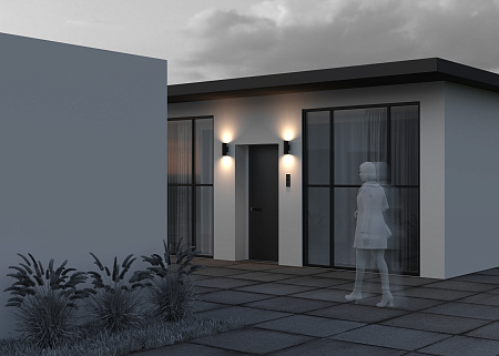 Уличный архитектурный светодиодный светильник Maytoni Shim O303WL-L24GF3K