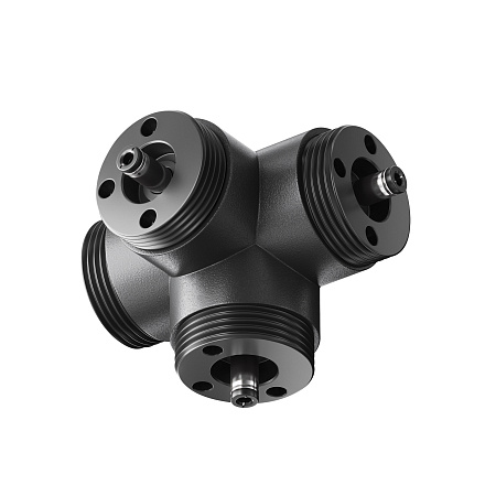 Х-образный вертикальный коннектор для системы без ввода питания Maytoni Shelf CA019L4C-B