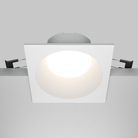 Светильник встраиваемый Maytoni Share DL126-GX53-SQ-W Светильник встраиваемый Maytoni Share DL126-GX53-SQ-W