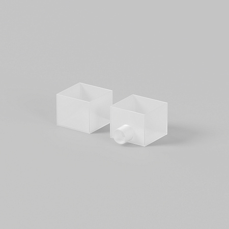 Заглушки для гибкого неона 16x16 мм 2 шт. (выход боковой) Maytoni Изгиб вдоль оптической оси 432019