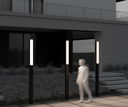 Уличный ландшафтный светодиодный светильник Maytoni Blitz O470FL-L40GF3K Уличный ландшафтный светодиодный светильник Maytoni Blitz O470FL-L40GF3K