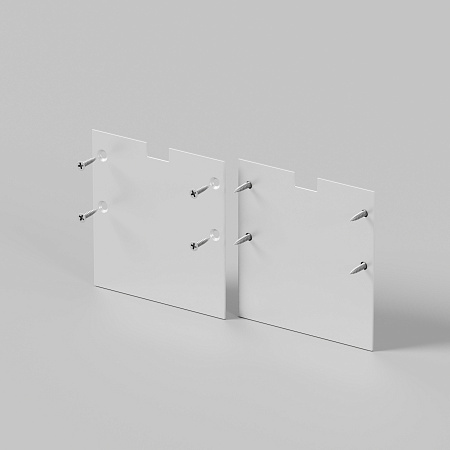 Комплект заглушек (для профиля 59×59) 2 шт., Maytoni ALM-5959-EC 642058