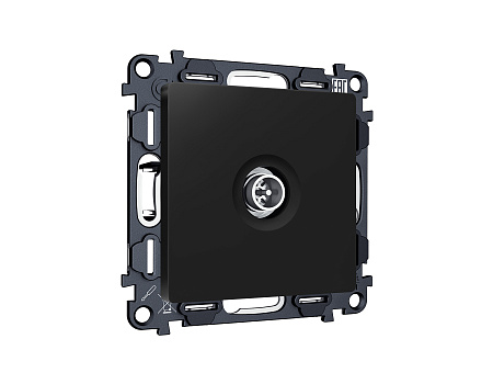 Комплект механизма TV розетки оконечной экранированной 5-1000MHz 3dB Ambrella Volt Alfa MA813005