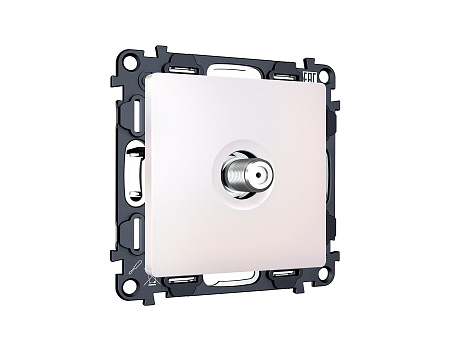 Комплект механизма TV розетки SAT 5-2400MHz 3.5dB Ambrella Volt Alfa MA213050 Комплект механизма TV розетки SAT 5-2400MHz 3.5dB Ambrella Volt Alfa MA213050