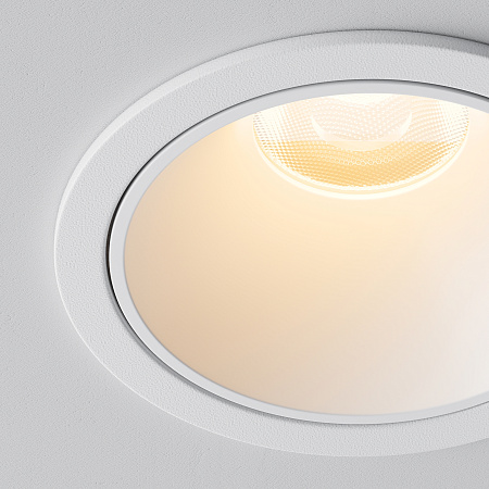 Светильник встраиваемый светодиодный Maytoni Alfa LED DL043-01-10W2.7K-RD-W Светильник встраиваемый светодиодный Maytoni Alfa LED DL043-01-10W2.7K-RD-W