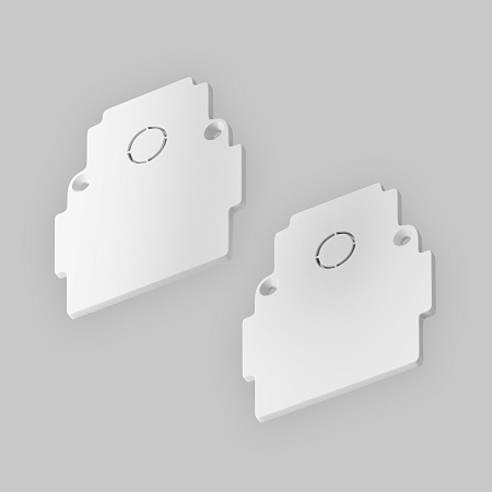 Заглушка торцевая (2 шт) для встраиваемого шинопровода Maytoni Gravity TRA010EC-42W