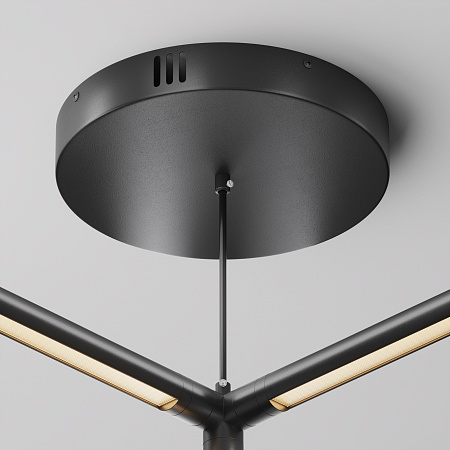 Потолочная чаша для ввода питания с блоком питания системы Maytoni Shelf CA031B-B