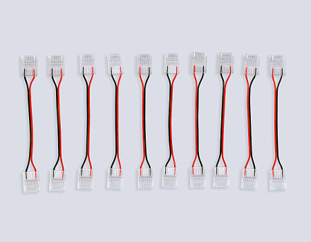 Коннектор гибкий двухсторонний COB 12/24V для лент 12mm GS7898 (2 конт.) (10шт. в комплекте) Illumination GS7898