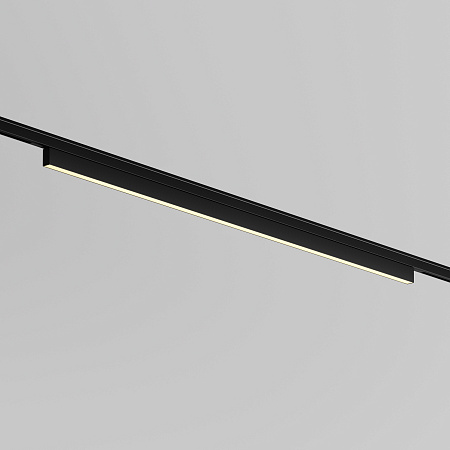 Трековый магнитный светодиодный светильник Maytoni Levity Basis TR192-1-16W2.7K-B