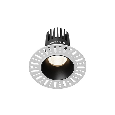 Светильник встраиваемый светодиодный Maytoni Dip DL119-10W-4K-TRS-B