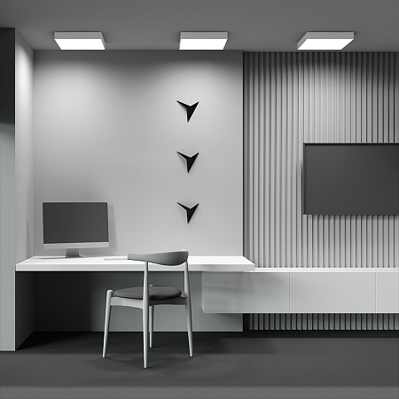 Светильник потолочный светодиодный Maytoni Zon C032CL-45W3K-SQ-W Светильник потолочный светодиодный Maytoni Zon C032CL-45W3K-SQ-W