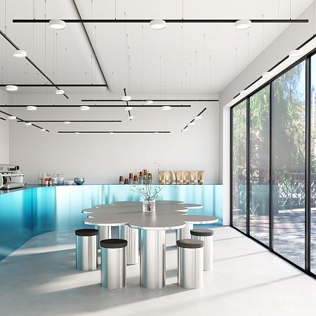 Трековый магнитный светодиодный светильник Maytoni Levity Zon TR189-1-12W3K-B Трековый магнитный светодиодный светильник Maytoni Levity Zon TR189-1-12W3K-B