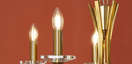 Люстра подвесная Freya Harvest FR2040PL-05BS Люстра подвесная Freya Harvest FR2040PL-05BS