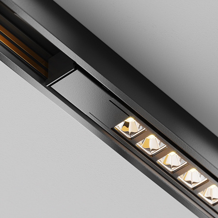 Трековый магнитный светодиодный светильник Maytoni Exility X Points TR241-2-6W3K-B