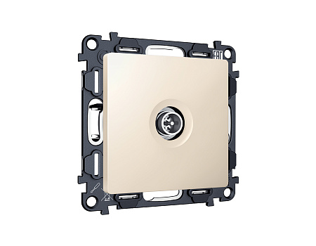 Комплект механизма TV розетки оконечной экранированной 5-1000MHz 3dB Ambrella Volt Alfa MA333005