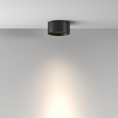 Светильник потолочный светодиодный Maytoni Glare C122CL-L7-3K-B