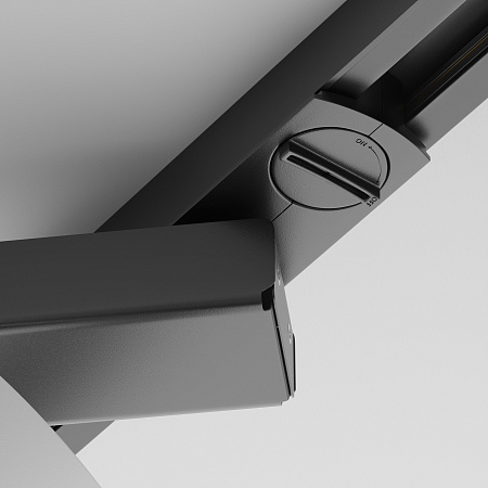 Трековый однофазный светодиодный светильник Maytoni Unity Rim TR044-1-12W4K-W