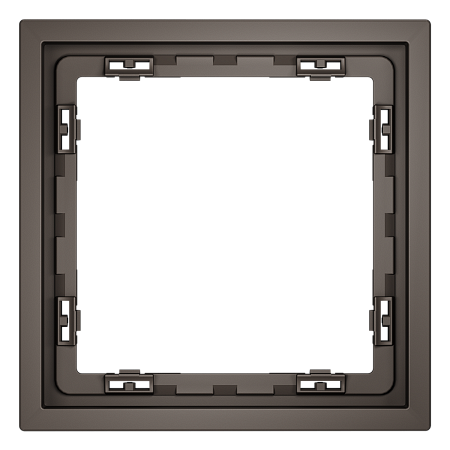 Рамка пластиковая на 1 пост Voltum S70 (капучино) VLS100114