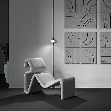 Трековый магнитный светодиодный светильник Maytoni Rado TR040-2-18W4K-BBS