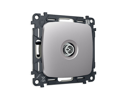 Комплект механизма TV розетки оконечной экранированной 5-1000MHz 3dB Omega MO513005